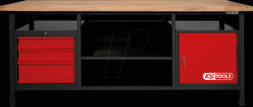 865.0201 XXL workbench with 3 drawers