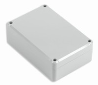 KM-75J Obudowa z tworzywa KM75J wymiary: 120x80x41mm - pełna - hermetyczna - jasna - ABS