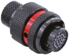 Złącze wielostykowe przemysłowe 26-pinowe Montaż na kablu Wtyczka Souriau Sunbank by Eaton