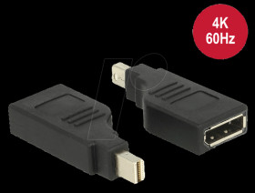 65626 mini Displayport 1.2 male&gt;Displayport female 4K 90° turned