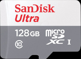 SDSQUNR-128G-GN3MA MicroSDXC memory card 128 GB, SanDisk Ultra