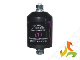 Ogranicznik przepięć, ochronnik ETITEC A 660/5/C-NO ETI