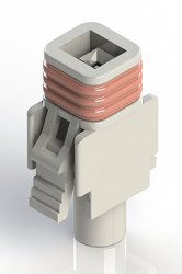 Złącze przewód-przewód Gniazdo Montaż na kablu 1P 300 V EDAC