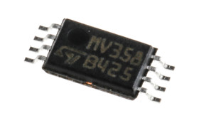 Wzmacniacz operacyjny Montaż powierzchniowy Pojedyncze 2 3 V, 5 V TSSOP 1.3MHz