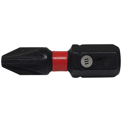 ForgeFix FFBPZ125C ForgeFast Pozidriv Compatible Impact Bit PZ1 x 25mm (Card 2)