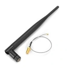 5 szt. 2,4 GHz 6dBi 50 omów bezprzewodowa antena WiFi Omni miedziana dipolowa SMA do IPEX do monitorowania routera
