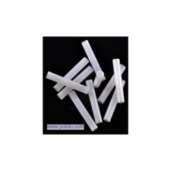 Tulejka dystansowa 4mm / 2.7mm, długość 25mm, nylon, 10 sztuk