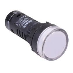 Yellow/Green Bi-colour 22mm LED Pilot Indicator Light 230V