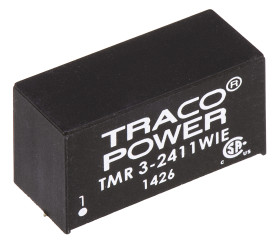 Przetwornica DC-DC, 3W, Uwe 9 → 36 V DC, Uwy 5V dc, Iwy 600mA, TRACOPOWER