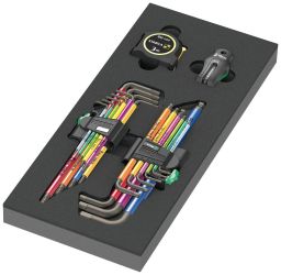 Wera 9740 # 05150140001 wewnętrzny sześciokąt, TORX Zestaw kluczy trzpieniowych 1.5 mm, 2 mm, 3 mm, 4 mm, 5 mm, 6 mm, 8