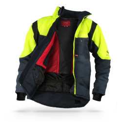 Kurtka, X29J, rodzaj Unisex, XL, Żółty/granat