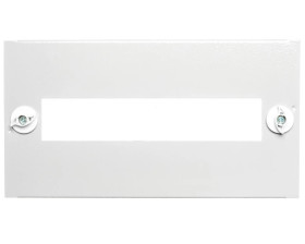 Osłona metalowa z wycięciem dla aparatury modułowej 400x175mm BPZ-FP-400/175-45 120784