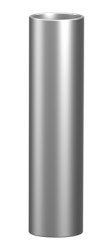 Pipe, silver, (Ø x L) 25 x 100 mm, for signal towers, XVZ100