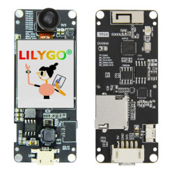 ESP32-CAM LilyGO T-Camera LCD 1.3" kamera Fish Eye