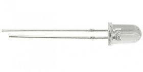 LED 5MM POMARANCZ.CLEAR EFEKT SWIECY