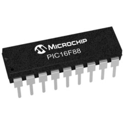 Mikrokontroler Microchip PIC16F PDIP 18-pinowy Otwór przezierny PIC 7,168 kB, 256 B 8bit CAN: 20MHz RAM:368 B Ethernet:
