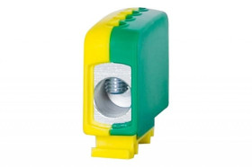 LZ w korpusie 1x95mm2 / 2x35mm - żółto/zielona Al/Cu