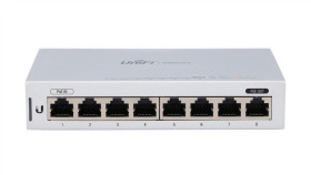 Switch Unifi, 8X Rj45 1000Mb/S, Poe Passthrough Ubiquiti Us-8