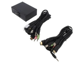 Urządzenie przełącznik KVM HDMI 1.4,USB 2.0 DS-12870