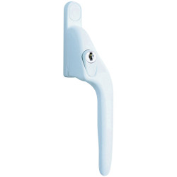 Yale Locks White Offset Locking PVCu Window Handle Right