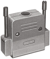 Osłona tylna D-Sub 9 -pinowe ABS Proste Hirose E