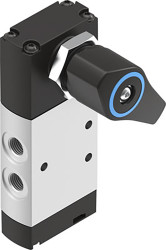 Zawór regulacyjny pneumatyczny 5/2 z przełącznikiem pokrętnym G 1/8 Festo 1/8in 5 portowy