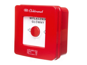Wyłącznik alarmowy WG-2s WYŁ.GŁÓWNY n/t 921441 ELEKTROMET