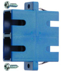 Fiber optic adapter, SC socket to APC socket, 100007244
