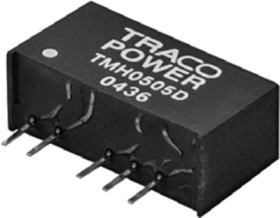 DC converter, 10.8-13.2 VDC, 2 W, 1 output, 5 VDC, 78 % efficiency, TMH 1205S