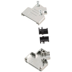 Encitech 6560-0206-32 DVSL15-K D-Sub Housing 15 Pins diecast zinc 45° 1pc