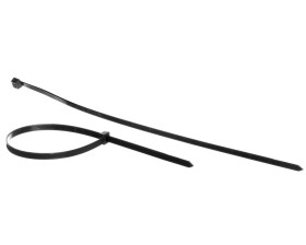 Opaska kablowa 7,5mm 380mm czarna UV 380/7,5 OZC 75-380 25.140 /50szt./