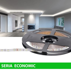 Taśma Led wodoodporna 12V 25W 300led biała zimna rolka 5m