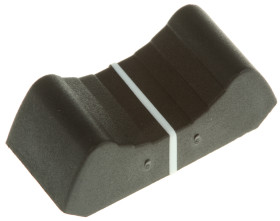 Pokrętło potencjometru Tang Nylon Czarny Sifam