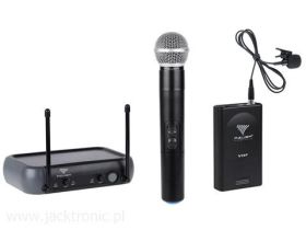 Mikrofon bezprz.JS-268V 2-kan.