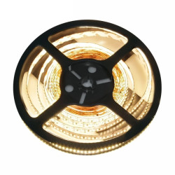 Taśma Flash 3014, 1200 LED zimny biały, 53W, bez żelu 10mm, Rolka 5m, 12V (2 kable)