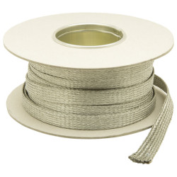 Mettex FLB-2-5-36 Flat Braid 2.5mm Nom CSA 6X1mm 25M Reel