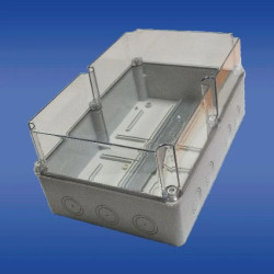 Obudowa hermetyczna natynkowa 348x228x166mm IP65 szara OH-5B.1 29.54