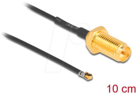 12654 MHF® 4L LK plug to RP-SMA socket 10 cm