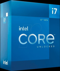 BX8071512700K Intel Core i7-12700K, 3.60 GHz, boxed, 1700