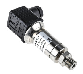 Czujnik ciśnienia 50mbar Prąd RS PRO Olej, woda 4→ 20 mA