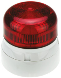 Sygnalizator 230 V AC Migające Czerwony Montaż powierzchniowy Ksenon