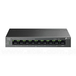 TP-Link LS109P, Switch niezarządzalny, 9x 10/100 RJ-45, PoE+, desktop
