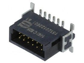 15120122601333 Złącze: płytka-przewód/płytka męskie, P12 har-flex SMT