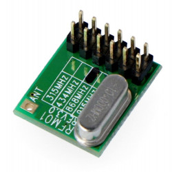 Moduł radiowy - RFM01/868D 868MHz - odbiornik THT