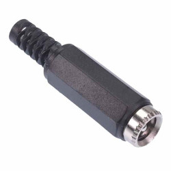 2.1mm x 5.5mm DC Power Inline Socket
