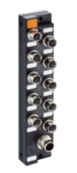 Koncentrator pasywny miniaturowy aktuator/sensor LED porty 10xM8 / złącze M12 męskie na kabel sterujący ASBSM 10/LED 3