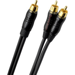 Oehlbach D1C23712 RCA Y cable 2x RCA to 1x RCA Anthracite 15m