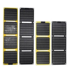 Panel słoneczny 21W 40W składany podwójny USB +DC Komórka słoneczna przenośna składana wodoodporna ładowarka solarna na zewnątrz