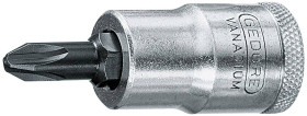 Gedore IKS 19 6656730 krzyżakowy Phillips Końcówka wkrętaka PH 3 1/2" (12.5 mm)