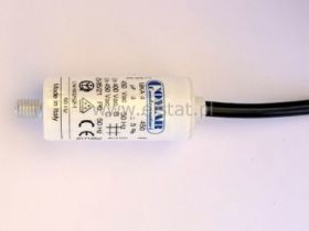 4uF 450V kond. rozruchowy ( 1x przewód )